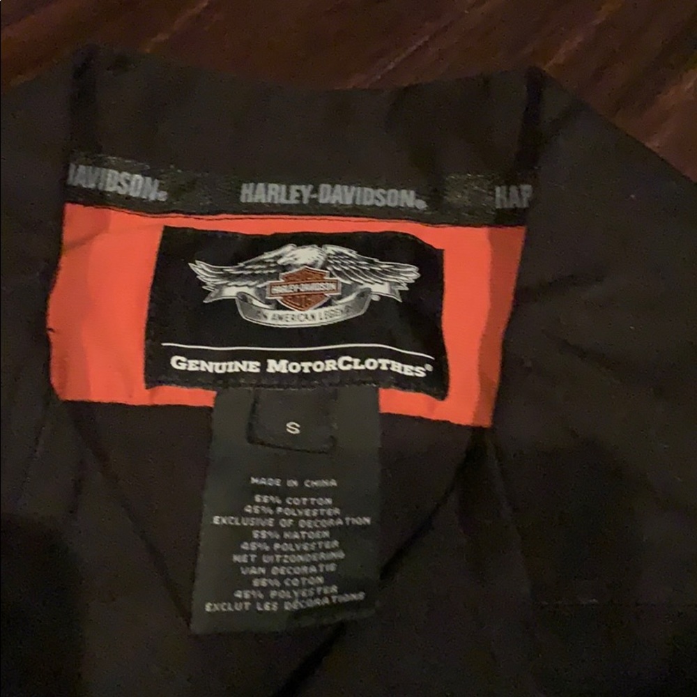 Harley Davidson Button Down - image 2